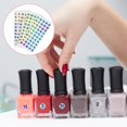 thumbnail image 4 of Mabor 16 Sheets Round Clear Number Stickers 1-200 - Sparkling Self Adhesive Labels for Organizing Storage Bins & Boxes, 4 of 5