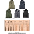 thumbnail image 2 of UKAP Mens Fishing Vest Sleeveless Jacket Outdoor Regular Fit Holiday Cargo Grey 2XL, 2 of 2