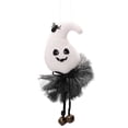 thumbnail image 1 of Vikakiooze 2023 Halloween Decorations Halloween Venue Layout Props Cartoon Gauze Skirt Bell Pendant Ghost Witch Pendant, 1 of 5