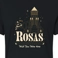 thumbnail image 3 of Disney Wish - Rosas Wish You Were Here - Juniors Cropped Cotton Blend T-Shirt, 3 of 5