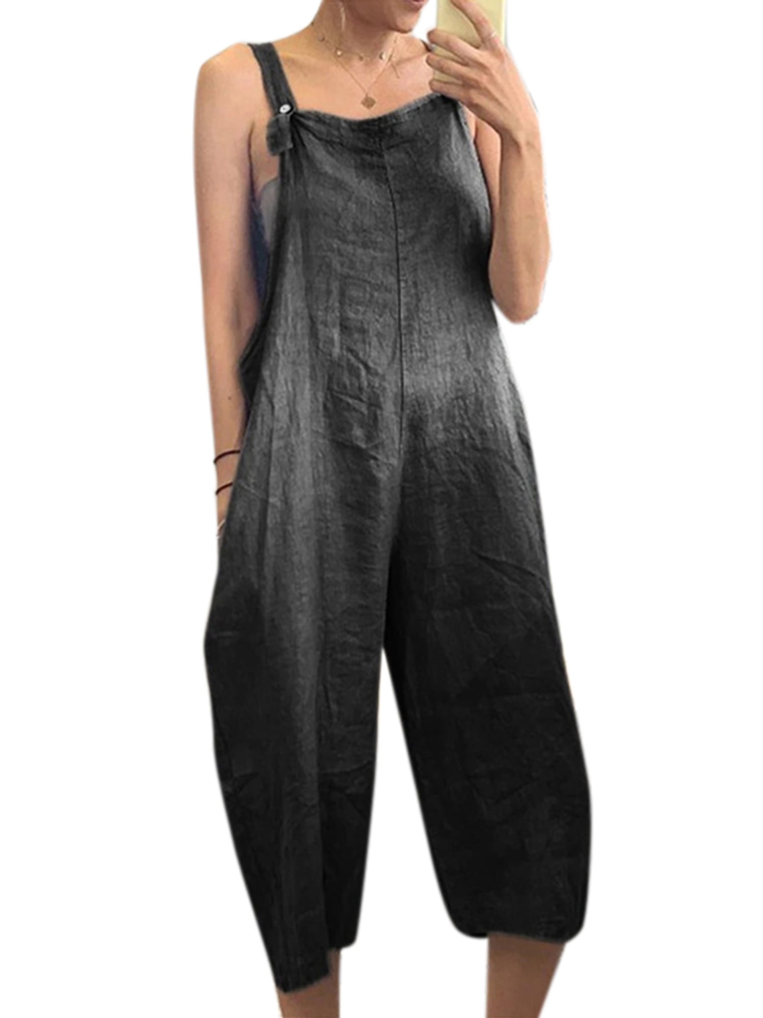plus size loose jumpsuit