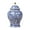 C, variant on Blue and White Porcelain Ginger Jar with Lid, Chinese-Style Ceramic Storage Jar for Home Decor, 1300ml Decorative Vase for Living Room Coffee Table Shelf, Housewarming Gift