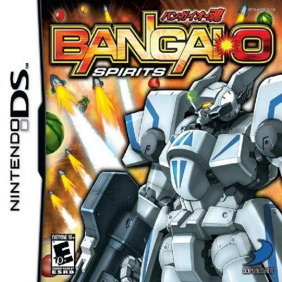 Restored Bangai-O Spirits (Nintendo DS, 2008) Shooter Game (Refurbished)