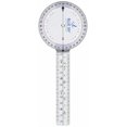 thumbnail image 2 of Transparent 8" (In) Plastic Goniometer 360 Degree Protractor Style- Range of Motion Testing- Physical & Occupational Therapy, Sports Medicine, Orthopedic, Chiropractic- ISOM Std- Durable & Lightweight, 2 of 3