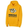 thumbnail image 2 of Youth Outerstuff  Gold Nashville Predators Back to Basics Hoodie, 2 of 3