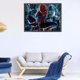 thumbnail image 3 of Cuadros Decorativos Kit de pintura de diamante 5D DIY Spider Full Round Drill mosaico cuadro decoración de pared Tmvgtek embutido en tela, 3 of 9