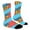 r-179Watermelon Red43, variant on MEZZALL Number 6 7 Printed Colorful Cartoon Print Kids Socks Boys Girls Soft Breathable Blend Novelty Ankle Socks Children Daily Play Trendy Socks