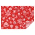 thumbnail image 1 of Merry Christmas Table Cover Waterproof Spillproof Tablecolths Table Covers Snowman Snowflake Silver Table Cloths for Christmas Birthday Wedding Graduation Rectangle,60x84inches, 1 of 5