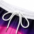 thumbnail image 7 of Men's Board Shorts with Pockets Long Swim Trunks Quick Dry Bathing Suit Swimwear Beach Shorts Multicolor XXL, 7 of 7