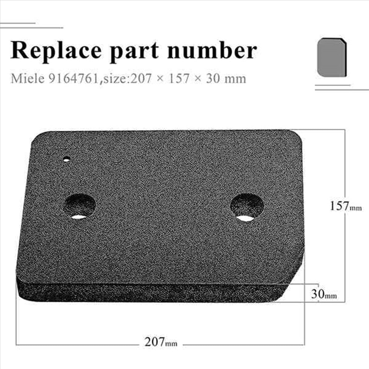 20 PCS Replacement Dryer Filter for  9164761 for Dryer Heat Pump Dryer Filter Mat for ACTIVE TDB230WP TCE530WP,Etc