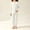 White, variant on FSYBOA Girls Outfit Set Size 8, Fall 2 Piece Henley Casual Tops and Pants White