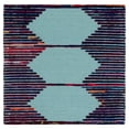 thumbnail image 2 of Safavieh Nantucket Selma Abstract Area Rug, Teal/Red, 4' x 4' Square, 2 of 10