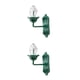 thumbnail image 1 of Bewildely Modelo de luces de pared, lámparas de cristal, iluminación de montaje interior, decoración del hogar con Pedestal de acero inoxidable, B 2piezas Bewildely CBP232511, 1 of 6