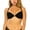 Black, variant on Women's Underwire T-Back Open Front Bra 38C