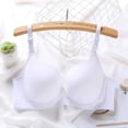 thumbnail image 5 of SROBPTY Womens Plus Size Bras Solid Solid Thin Underwire Push Up Set with Panty Cup C Brassiere for Daily Wear, 5 of 5