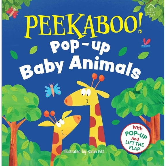 Pee-Ka-Boo! Pop-Up: Baby Animals: Pop-Up and Lift the Flap, (Board Book)