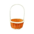 thumbnail image 1 of Mini Easter Baskets For Crafts Decor Mini Rattan Picnic Basket Kids Easter Baskets Empty Plastic Easter Basket For Easter Egg Hunt, 1 of 6