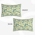 thumbnail image 2 of Daiia Lilies Flowers Bedding Waterproof Pillow Protector Zippered Queen – Bed Bug Proof Pillow Encasement-16"x24", 2 of 6