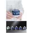 thumbnail image 3 of Handmade Ceramic Teacup Portable Gaiwan Home Tea Set Drinkware 160ml Jingdezhen Blue And White Porcelain Tea Tureen Bowl, 3 of 6