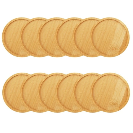 

3.3 inch Pot Tray Flower Plant Holder Round Drainage Tray 12 Pack
