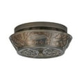 thumbnail image 2 of Meyda Tiffany 13390 Bear On The Loose 2 Light 13" Wide Flush Mount Drum Ceiling Fixture -, 2 of 5