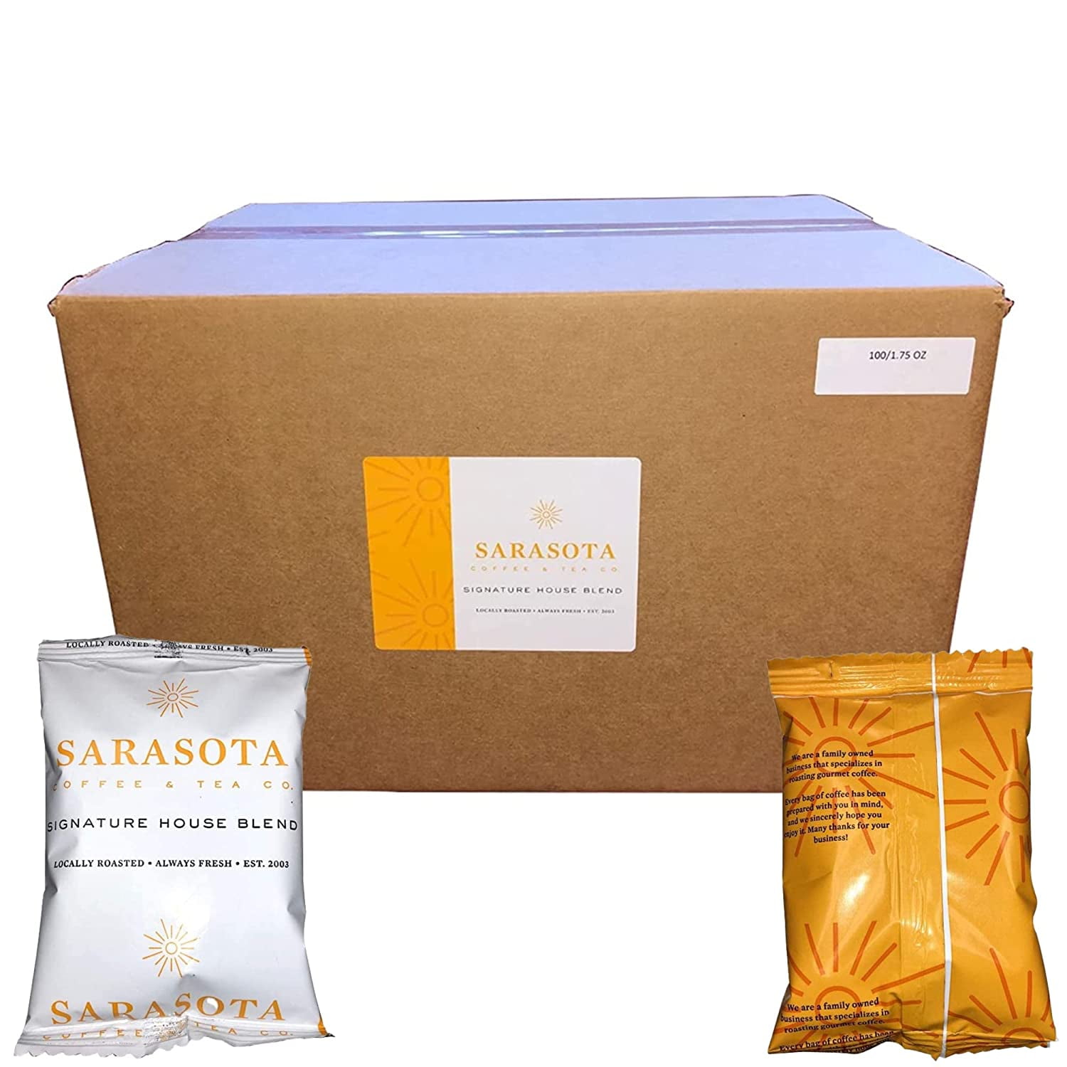 Ground Coffee Packets Breakfast Blend Coffee Packs, Pre Measured Coffee