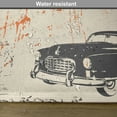 thumbnail image 6 of Ambesonne Vintage Place Mats Set of 4, Old Fashioned Car Art, Standard Size, Beige Black, 6 of 6