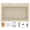 Bisque, variant on Karran   Top Mount 33 in. Large Single Bowl Quartz Workstation Kitchen Sink Brown