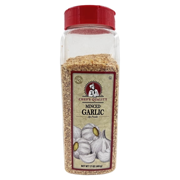 Chef's Quality Minced Garlic | Kosher | 17 oz.