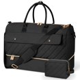 thumbnail image 1 of Weekender Bag Wedama para mujer, bolsa de viaje grande, color negro, 1 of 8
