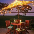 thumbnail image 2 of Umbrella String Lights, Umbrella Lighting LED Strip Lights with Remote Control, Rechargeable Battery, 104 LEDs, for Umbrella Tent Decoration, 2 of 5