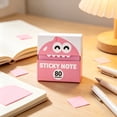 thumbnail image 5 of Cute Fruit Transparent Sticky Notes, Pull Out Clear Sticky Notes Dispenser 80 Sheets Kawaii Desk Stationery, 5 of 8