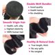 thumbnail image 3 of mechones de pelo con cierre LUCASHA Body Wave 45 50 55 cm + 40 cm, 3 of 7