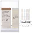 thumbnail image 4 of Miangastore 12pcs Portable Planning Handbooks Pocket Note Pads Mini Notepads (Khaki), 4 of 9