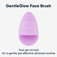 thumbnail image 5 of RUBY VIBE CO Silicone facial cleansing brush, manual scrubber for gentle exfoliating and massaging, charcoal, 5 of 13