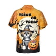thumbnail image 2 of Trick or Treat Shih Tzu Needs Candy Happy Halloween Night Hawaiian Shirt Breathable Summer Unisex Merch Lion Dog Lover Gifts - 02020, 2 of 6