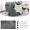 Grey1, variant on Baxluxe Velvet Modular Folding Couch,Flip Open Convertible Lounge Sofa Chair,Fold Out Sleeper Sofa for Apartment,Bedroom and Living Room