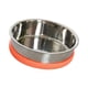 thumbnail image 5 of Comedero de acero inoxidable para perros y gatos. Dispensador de agua y comida. Naranja, 5 of 9