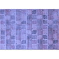 thumbnail image 1 of Ahgly Company Indoor Rectangle Abstract Blue Modern Area Rugs, 8' x 12', 1 of 4