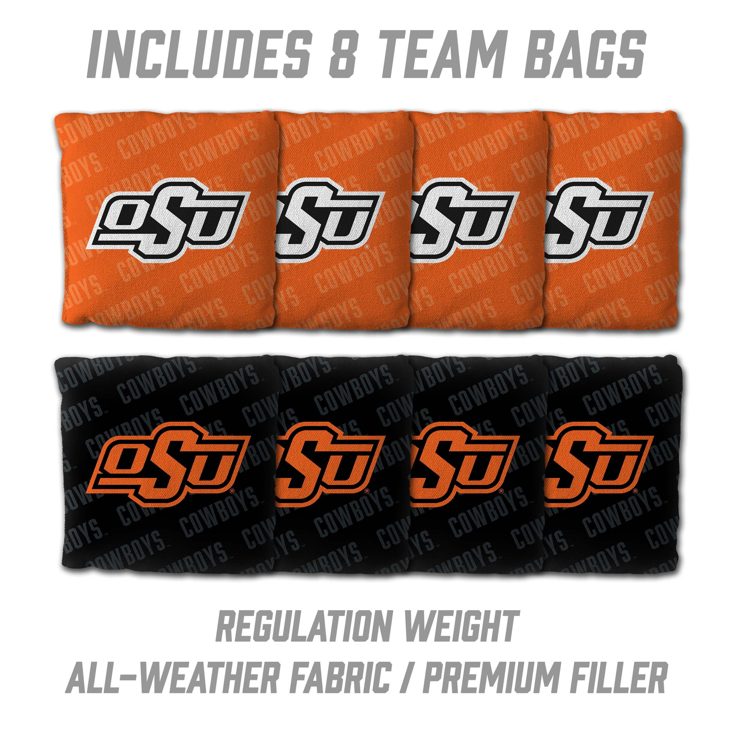 YouTheFan NCAA Oklahoma State Cowboys 2' x 3' Cornhole Game