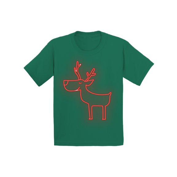Awkward Styles Ugly Xmas T-Shirt for Boys Girls Christmas Light Toddler Shirt
