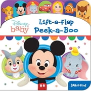 Disney Baby: Peek-A-Boo Lift-A-Flap Look and Find, (Board Book)