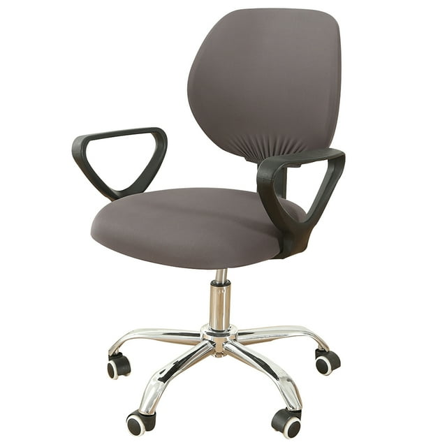 Sumhomie Housse Extensible pour Chaise de Bureau Rotative avec Fente