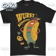 thumbnail image 1 of Camisetas con estampado de Hotdog de Oktoberfest ropa para hombre novedad en camisetas y camisetas de algodón para mujer Camiseta estampada Y2K ropa bonita y divertida, 1 of 7