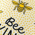thumbnail image 5 of (2 pack) Mainstays Bee Kind Dots Reversible Outdoor Throw Pillow 16 Inch Multicolour Novelty, 5 of 7