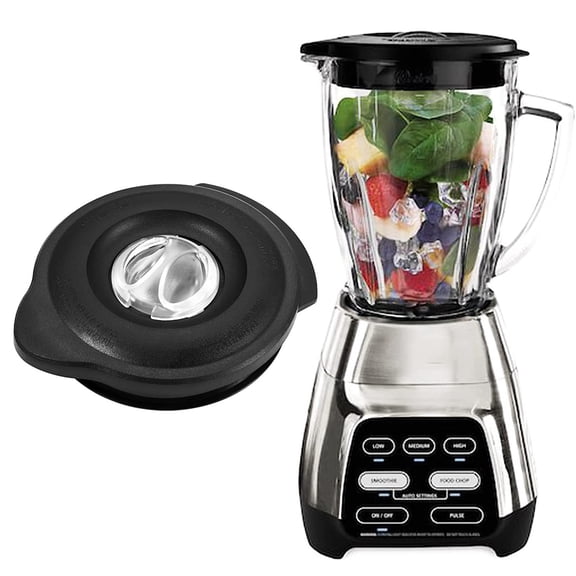 Elodia Blender Cover with Scale Food Grade Removable Cover BPA-free Dishwasher Safe Blender Tank Parts Juicer Lid for Oster Pro