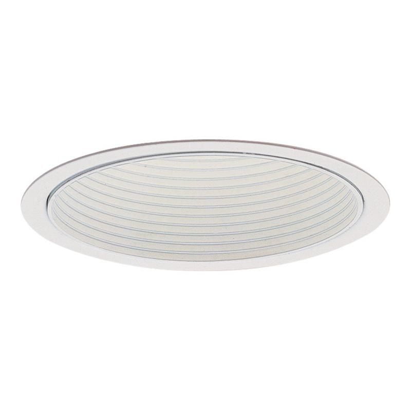 Lightolier 1005WH 5 Inch Down Light White Step Reflector Baffle Trim ...