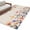 Coral Pink, variant on Pink Spring Floral 2'x6' Runner Rugs for Hallway Kitchen Bedside Non Slip, Elegant Flowers Farmhouse Botanical Wooden Entryway Rug Runners with Rubber Backing, Long Carpet Runner for Laundry Room