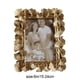thumbnail image 3 of Marco fotográfico de hoja de resina ginkgo 6x6 in | Oro, Plata | Montaje decorativo de mesa o de pared | Diseño de relieve 3D, resistente a las fracturas duraderas | Fácil de limpiar, acento de lujo, 3 of 6