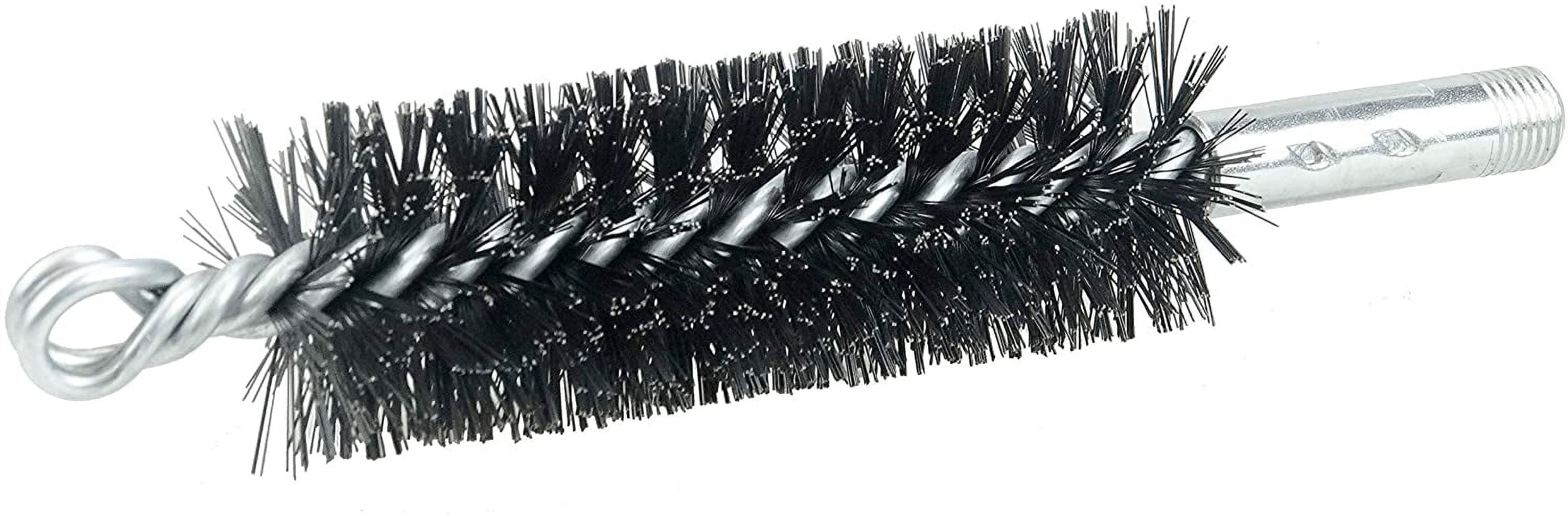 1-3/4" Double Spiral Flue Brush, .012 Steel Fill